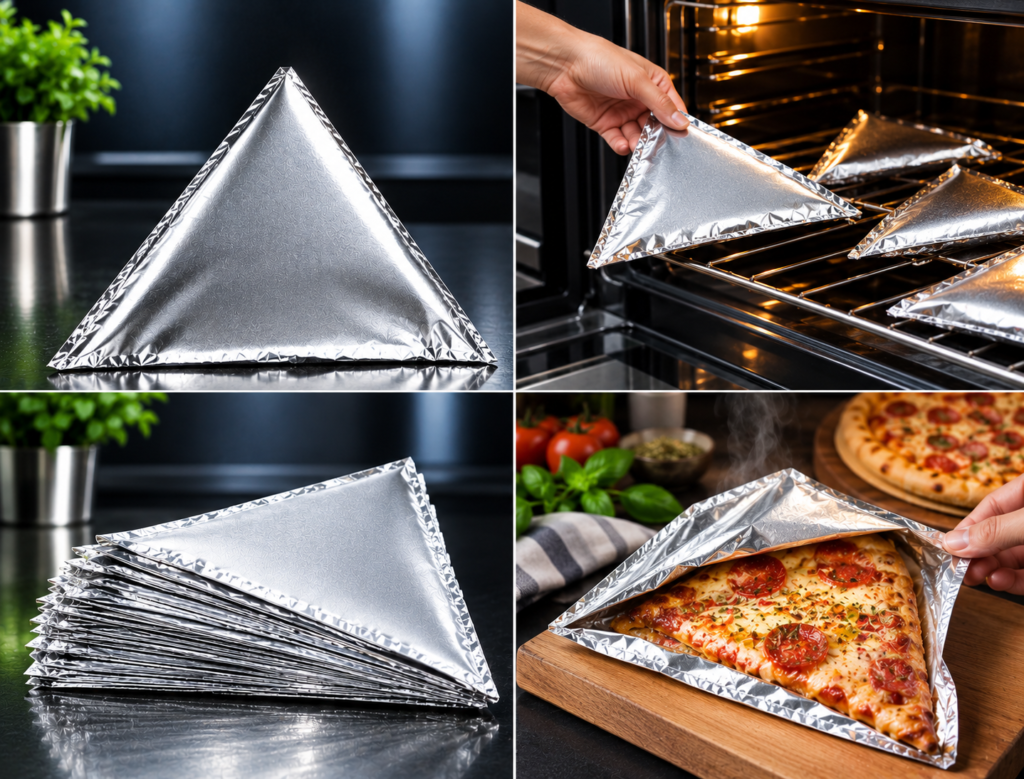 Aluminizada P-20 TRIANGULO DE 11" PIZZA